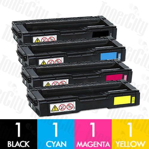 Non-Genuine alternative for Kyocera TK-154 4 Pack Toner Cartridges Combo
