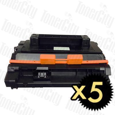 Canon CART039II Black High Yield 5 Pack Compatible Toner