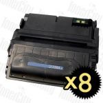 HP 38A (Q1338A) Black 8 Pack Compatible Toner Cartridge