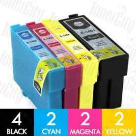 Epson 140 High Yield 10 Pack Compatible Inkjet Cartridge Combo