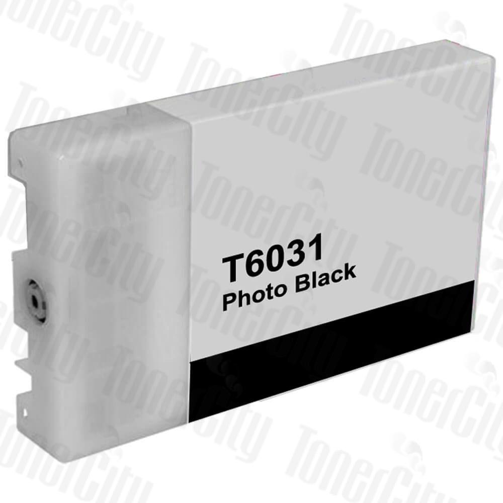 Compatible Epson T6031 C13T603100 Photo Black Inkjet Cartridge
