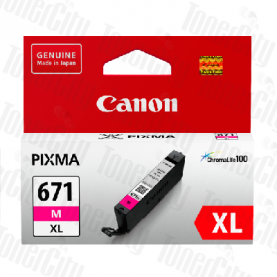 Canon CLI-671XL Magenta High Yield Genuine Inkjet Cartridge